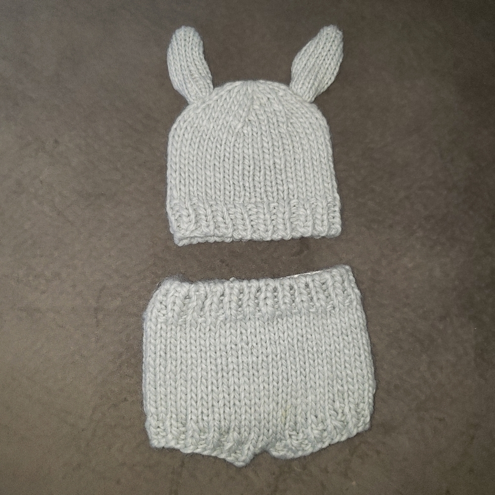 Baby easter photo prop bunny - Picture 3 of 4